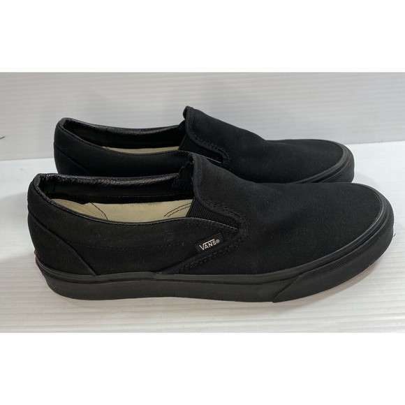 VANS Other - Vans Men’s Sk8 Classic Slip On Lifestyle Casual Gym Sneakers Black Shoes Sz 10